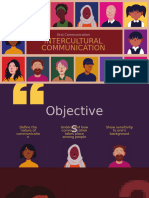 Oral Communcation Intercultural Communication