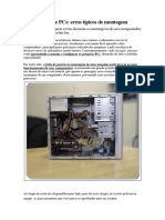 Manutenção de PCs - Erros Típicos de Montagem