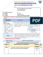 2 Pers. Las Estaciones Del Año Lunes 29-08