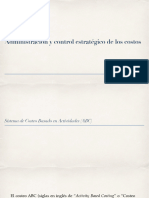 Administración y Control Estrategico de Los Costos