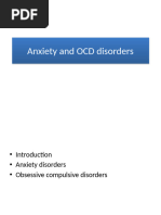 Anxiety and OCD Disorders