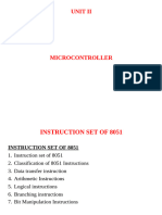 UNIT II Microcontroller