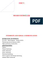 UNIT V Microcontroller