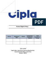 Human Rights Policy Cipla