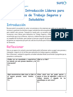 Rotafolio - Módulo 0. Introducción Líderes para Ambientes de Trabajo Seguros y Saludables 2023 ARL SURA