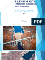 Reservior Planning (Extreme Weather Hydrology)