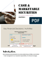 Chapter 8 Cash & Marketable Securities