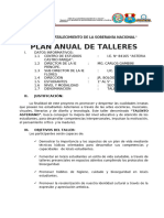 PLAN DE TALLERES Varios