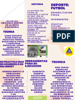 Folleto de Fútbol