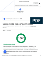 1 Comprueba Tus Conocimientos - Google