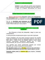 O Subconsciente É Uma Parte Da Mente Que Armazena Informações