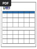 Horario 5to Año 2024