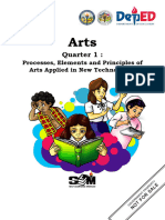 ARTS6 - Q1 - Processes, Elements and Principles of Arts Applied in New Technologies