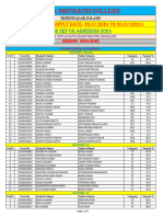 NEP UG 4TH MERIT LIST 2024 Apply Date 26.07.2024 To 30.07.2024