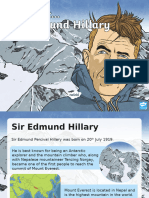 T H 383 All About Sir Edmund Hillary Powerpoint Ver 6