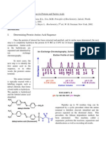 I. Determining Protein Amino Acid Sequence