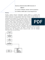  BB0007 Management Information Systems