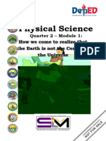 Physical Science Quarter 2 Module 1