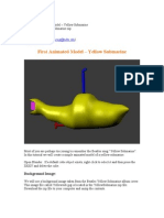 First Animated Model - Yellow Submarine: Nhirsig@tufts - Edu