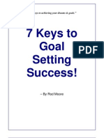 7 Keys To Goal Setting Success!