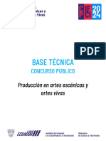 Bases de Produccion Escenicas