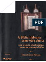 A Bíblia Como Obra Aberta - Eliana Malanga - Compressed