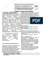 Inecuaciones de Primer Grado Con Una Variable y Coeficiente en Q.