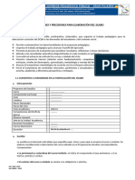 Orientaciones y Precisiones para Elaboración Del Silabo