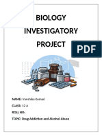 Biology Investigatory Project