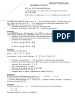 TD1-Geometrie Dans L'espace-1s1