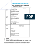 Timetable CSECMay June2025 FINAL - 03september2024