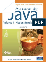 Au Coeur de Java 6 - Volume 1 Notions Fondamentales - 8ème Edition