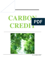 Carbon Credit by CA Sushil Gupta