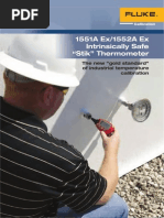 1551A Ex/1552A Ex Intrinsically Safe "Stik" Thermometer: The New "Gold Standard" of Industrial Temperature Calibration