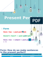 Ephesus Present Perfect and Present Perfect Continuous