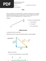 Ficha Dos Vetores