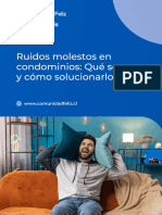 (EBOOK) Ruidos Molestos en Condominios - Qué Son y Cómo Solucionarlos