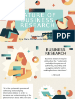 Nature of Business Research