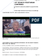 HUGE NUMBERS of VEGAN & VEGETARIAN CENTENARIANS CONFIRMED - Non-Paleo, High Grain, Non-Lowcarb Plant-Based Longevity Health Diet