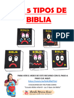 5 Tipos de Biblia