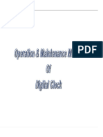 Operation Manual of Digital Clock 