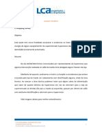 Laudo de Demolição de Estruturas Aéreas