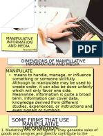 Lesson 14 Manipulative Information and Media