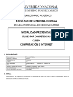 Sílabo Computación e Internet EP Medicina II 2024-II