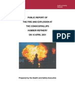 Public Report of The Fire and Explosion at Conocophillips Refinery