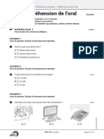 A2 Compréhension Orale