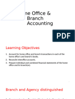 MODULE 4 Home Office and Branch Accounting PDF