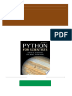 (FREE PDF Sample) Python For Scientists (3rd Edition) John M. Stewart Ebooks