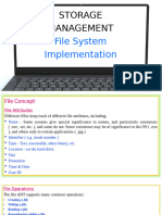 File System Implementation