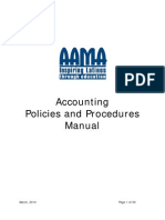 Accounting Policies and Procedures